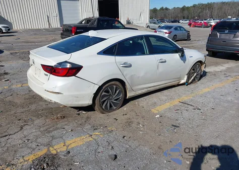 2019 Honda Insight Touring from USA, damaged, VIN 19XZE4F94KE001328
